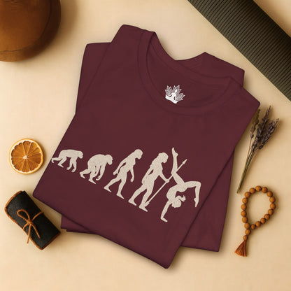Yoga Evolution – From Primate to Asana Tee