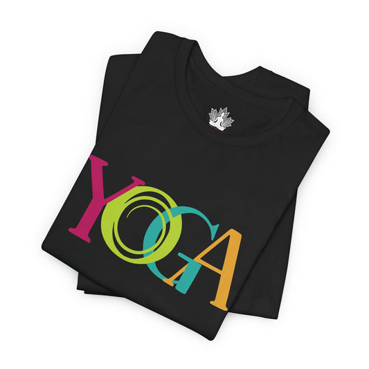 Colorful Yoga - Bold Graphic Men Tee