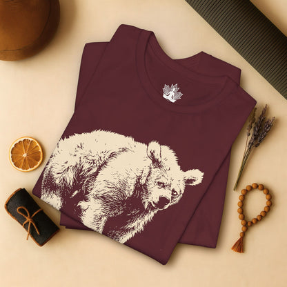Post-Savasana Sleepy Bear Tee