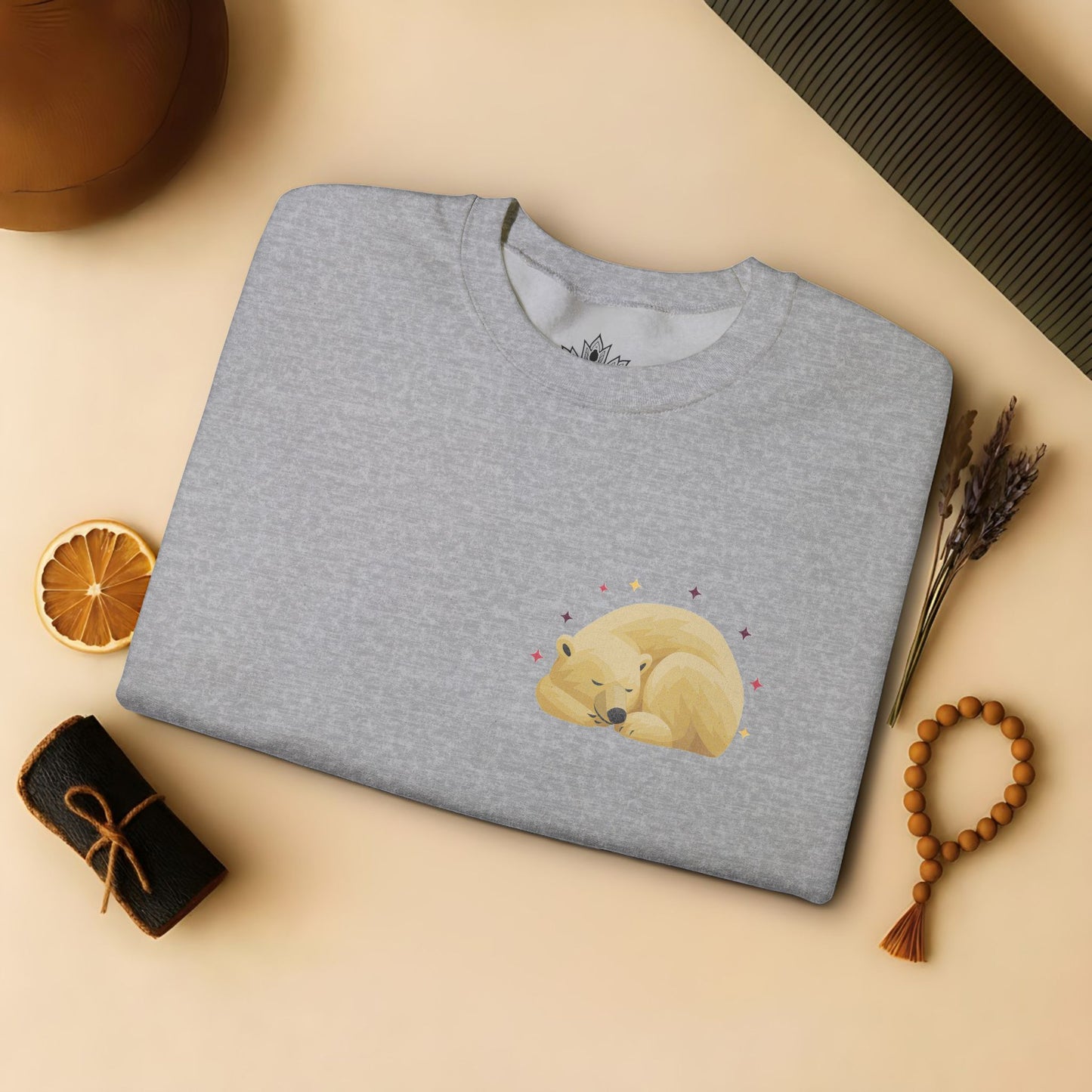 Namastay Cozy - Vintage Polar Bear Sweater