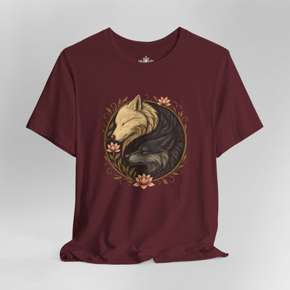 Yin Yang Wolves - Spiritual Balance Tee
