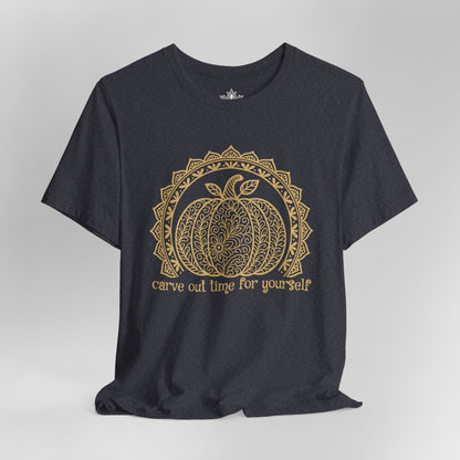 Pumpkin Mandala - Carve Out Time Tee