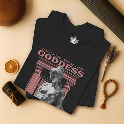 Greek Yoga Goddess – Stretch & Ascend Tee