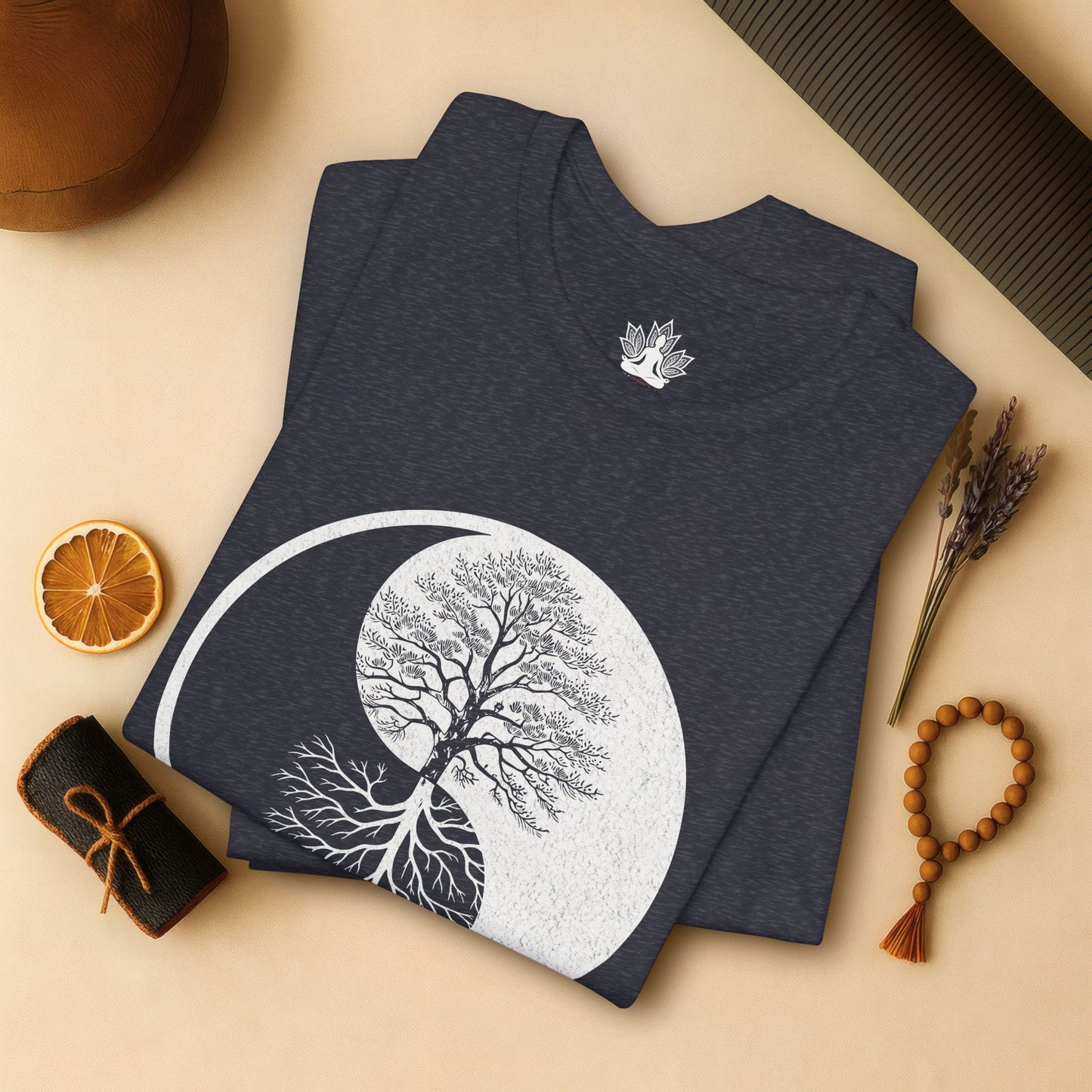 Yin Yang Tree of Balance - Spiritual Nature Tee
