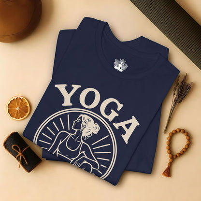Yoga Because It's Cheaper Than Therapy Tee