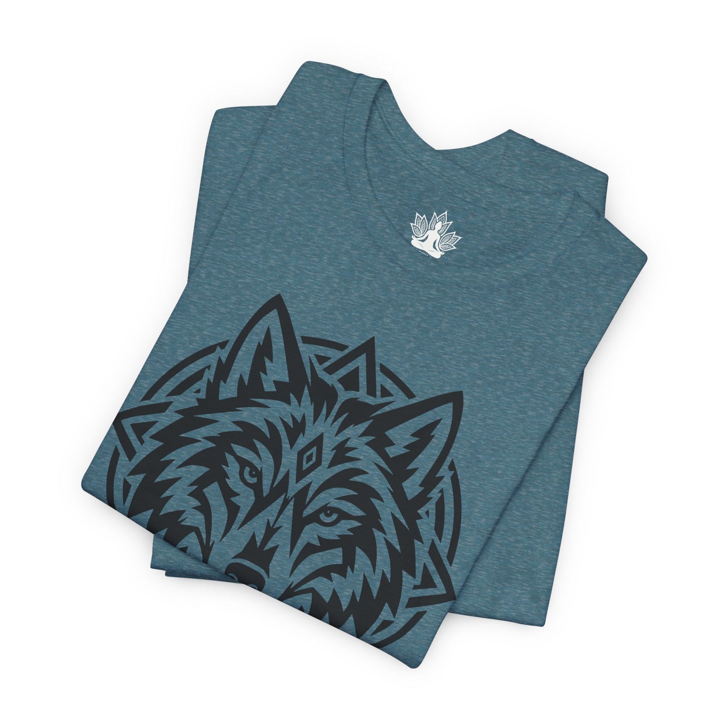 Guardian Wolf Mandala Men Tee