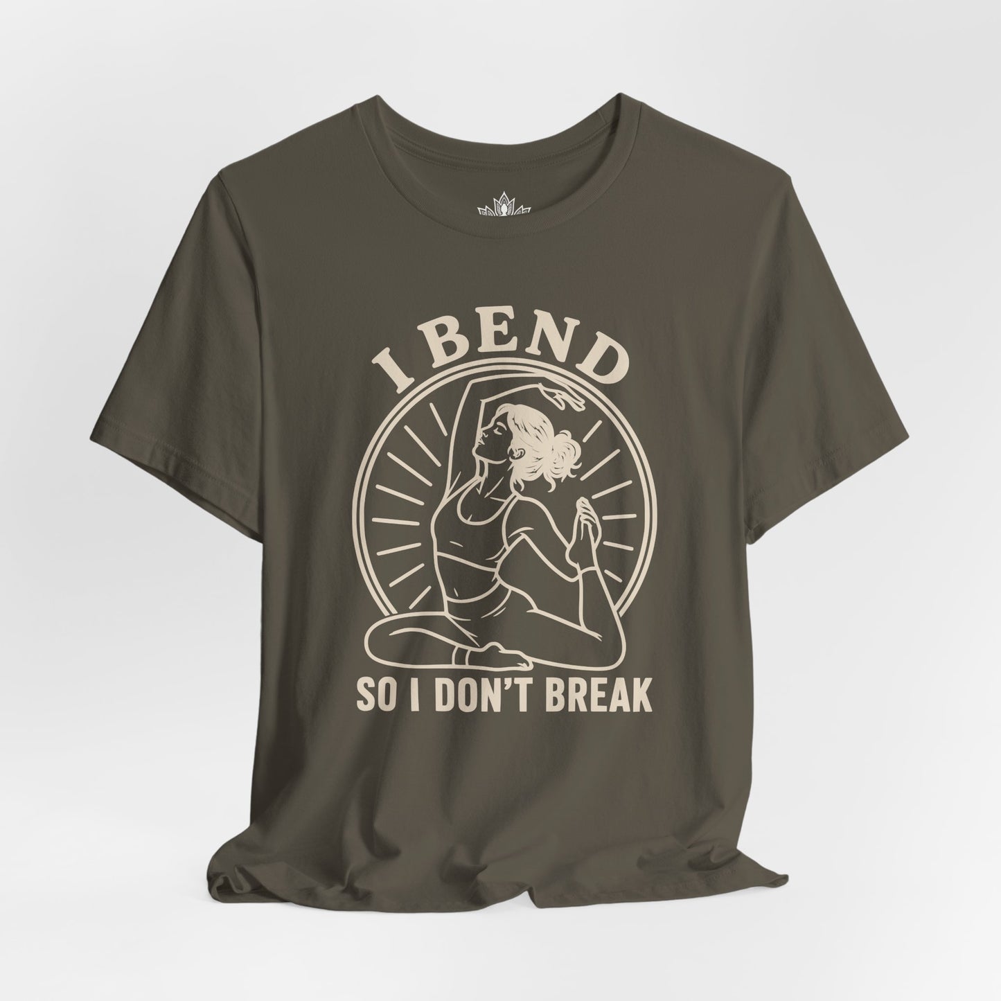 I Bend So I Don't Break Retro Tee