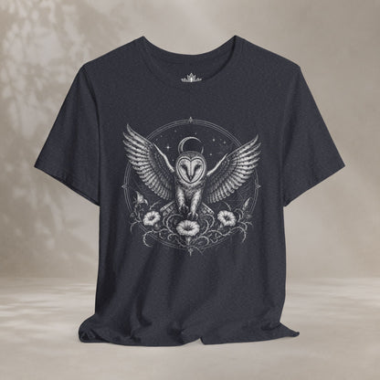 Mandala Owl Halloween Tee