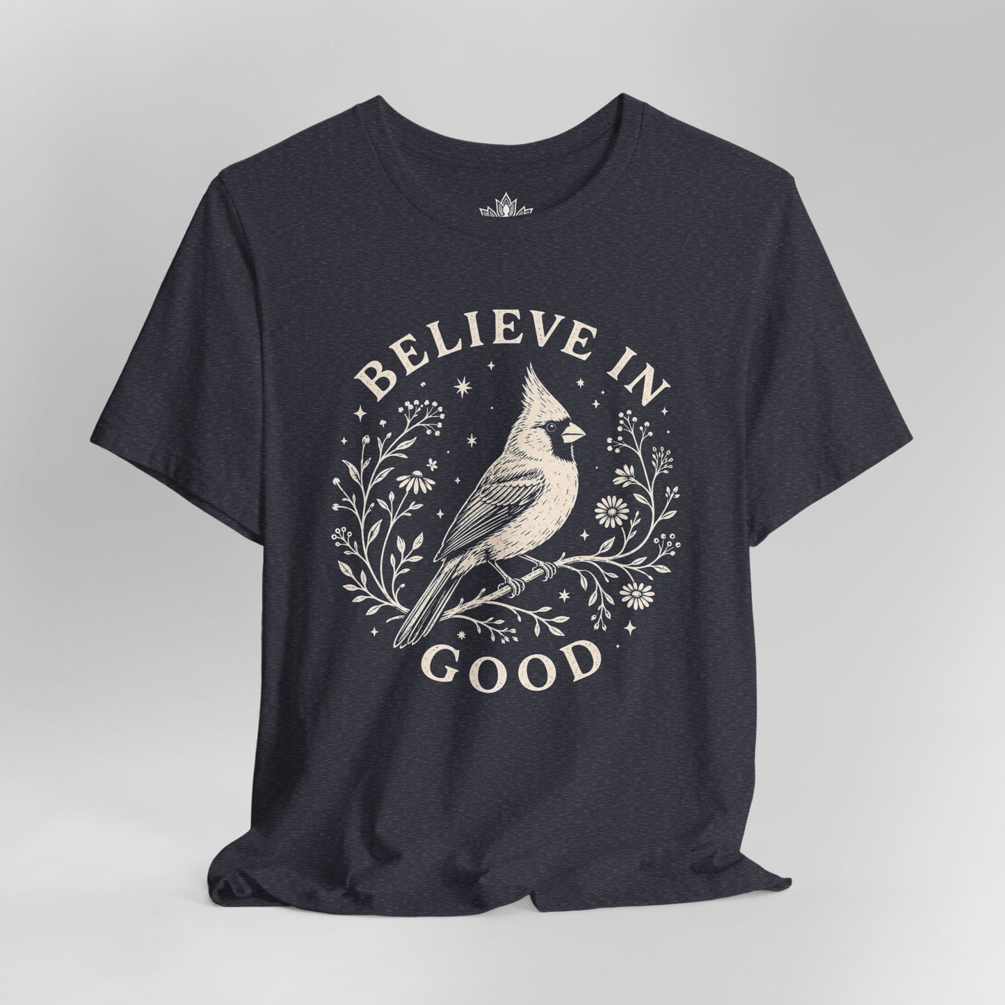 Believe In Good Cardinal Bird Tee