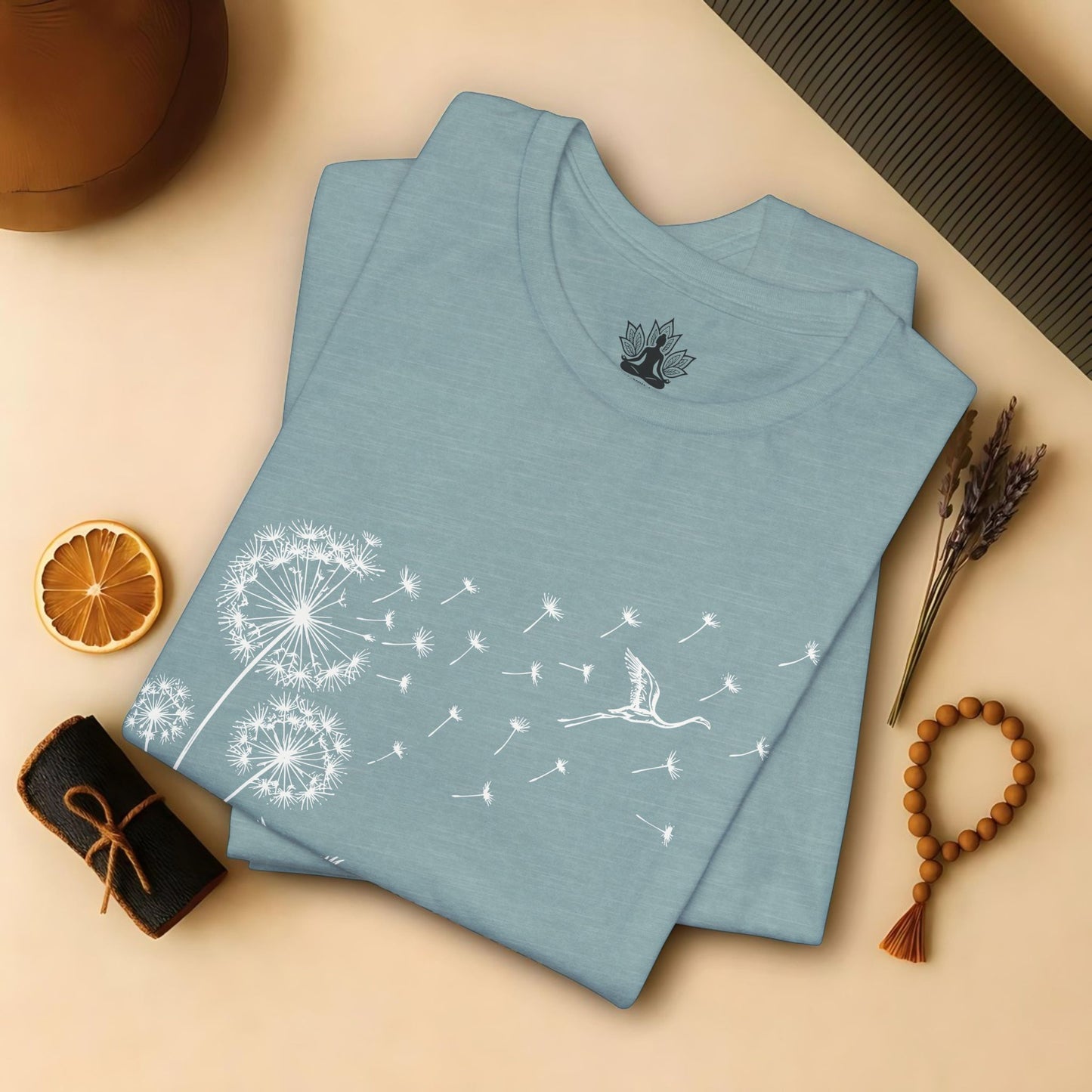 Flamingos & Dandelions Tee