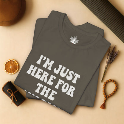 Savasana Only – Funny Yoga Tee
