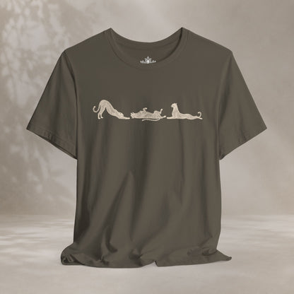 Cheetah Savanna Flow Tee