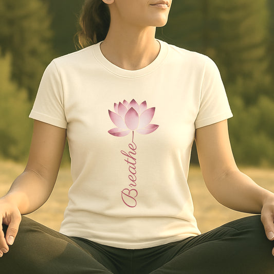 Breathe Lotus Bloom Tee