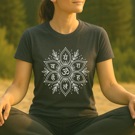 Sacred Chakras - Lotus Mandala Tee