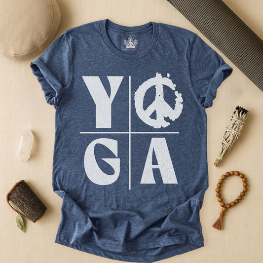 Bold Yoga – Modern Grid Tee