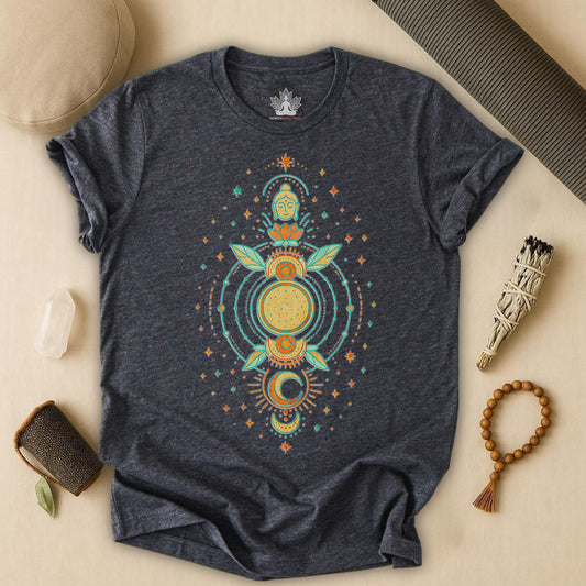 Cosmic Awakening - Yoga Mandala Tee