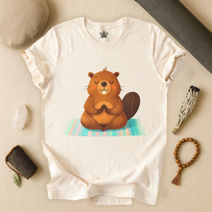Namaste Beaver – Cute Yoga Tee