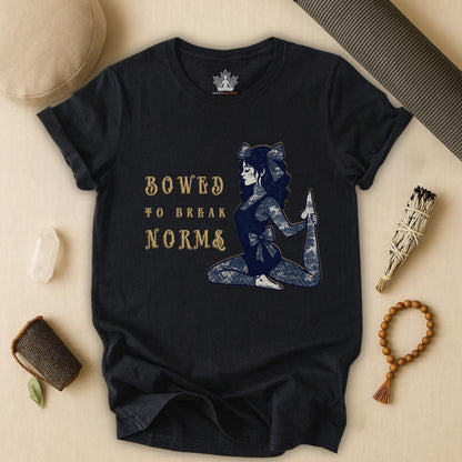 Bowed to Break Norms – Dark Coquette Tee