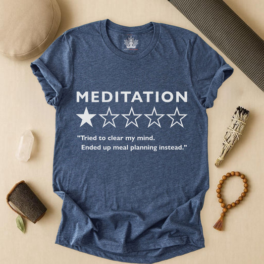 Meal Planning Meditation – Funny Mindful Tee
