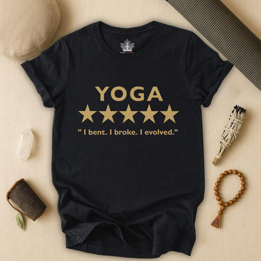 A Yoga Evolution Review – Funny Yogi Tee