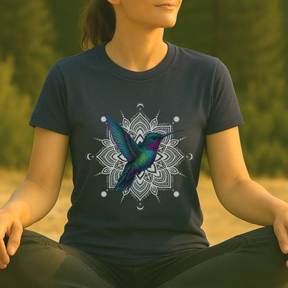Hummingbird – Mandala Spiritual Flight Tee