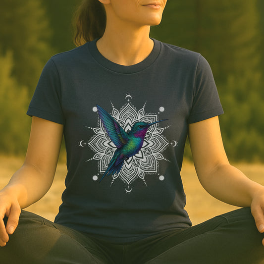 Hummingbird – Mandala Spiritual Flight Tee