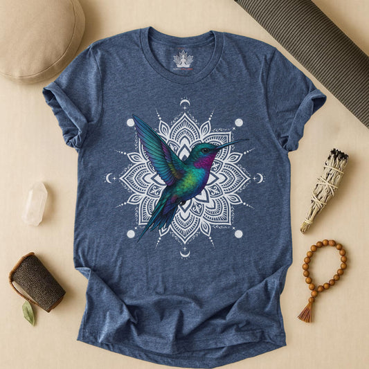 Hummingbird – Mandala Spiritual Flight Tee