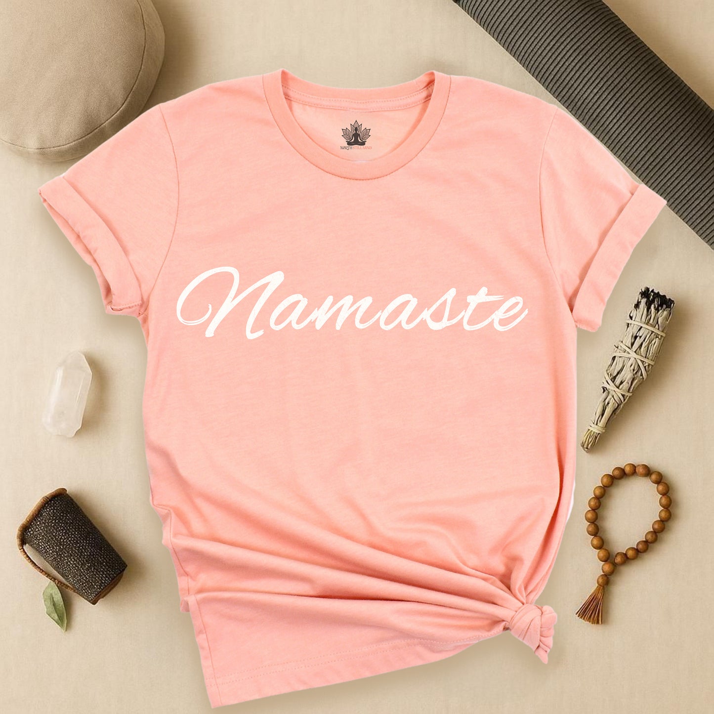 Namaste Luxe – Classic Yoga Minimalist Tee