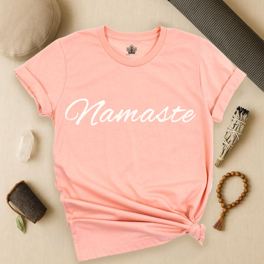 Namaste Luxe – Classic Yoga Minimalist Tee