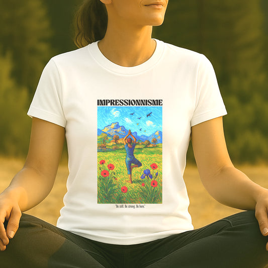 Yoga Warrior – Van Gogh Inspired Tee