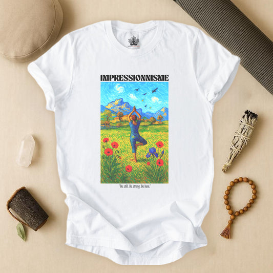 Yoga Warrior – Van Gogh Inspired Tee