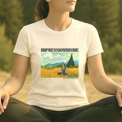 Meditative Stillness – Van Gogh Inspired Tee