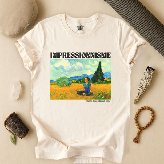 Meditative Stillness – Van Gogh Inspired Tee