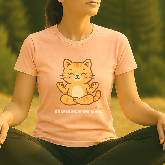 Kawaii Cat Yoga – Nameowste Tee