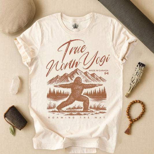 True North Yogi – Sasquatch Warrior Yoga Tee