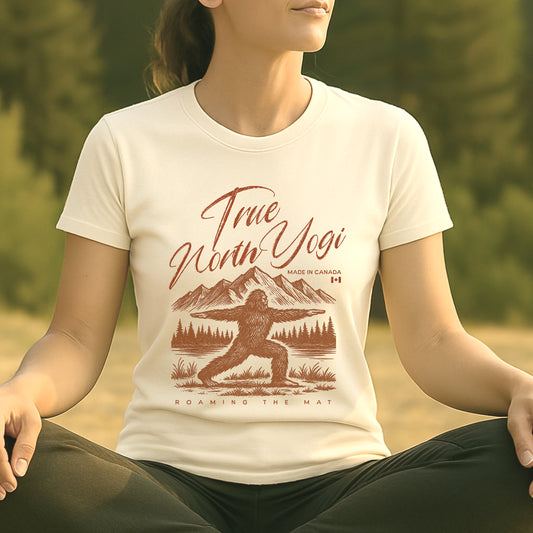 True North Yogi – Sasquatch Warrior Yoga Tee
