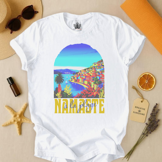 Namaste Riviera Sunset – Summer 25 Edition Tee