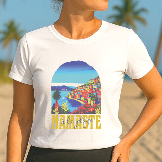 Namaste Riviera Sunset – Summer 25 Edition Tee