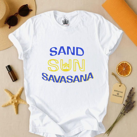 Sand Sund Savasana – Summer 25 Edition Tee
