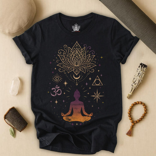 Mystic Alignment – Sacred Lotus Tee