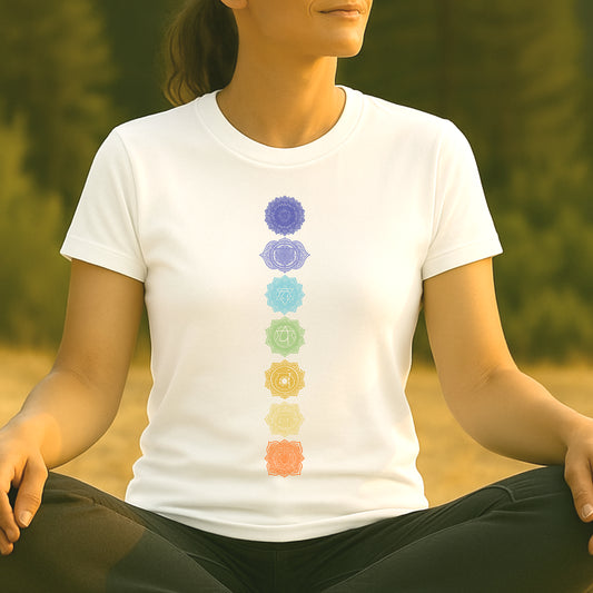 Chakra Alignment – Vertical Energy Tee
