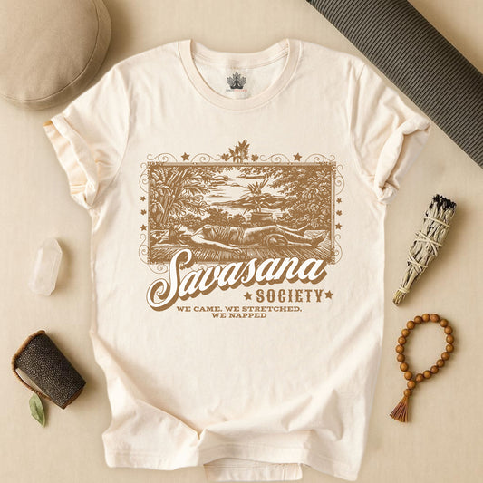 Savasana Society – Vintage Yoga Nap Tee