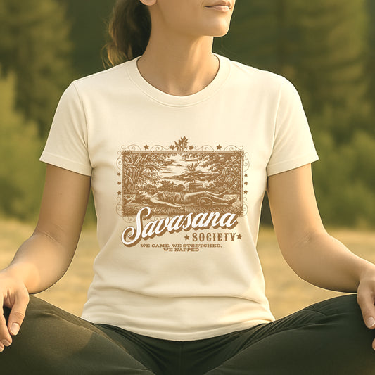 Savasana Society – Vintage Yoga Nap Tee