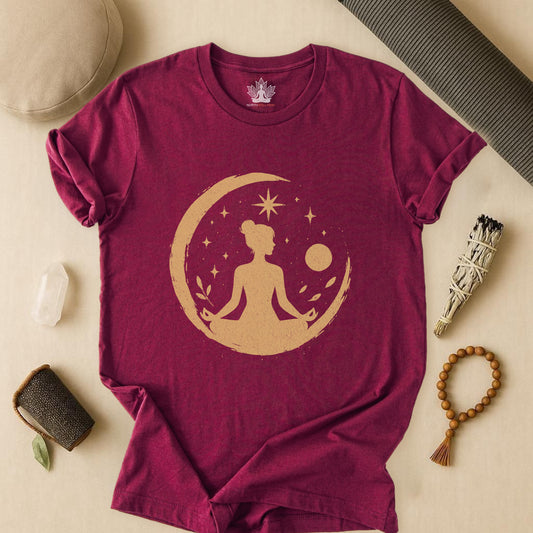A Lunar Peace – Yoga Moon Tee