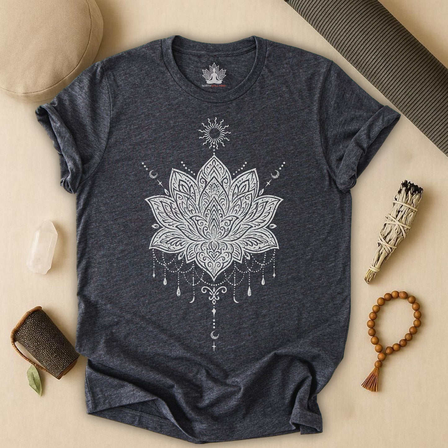 Celestial Lotus – Mystic Yoga Tee