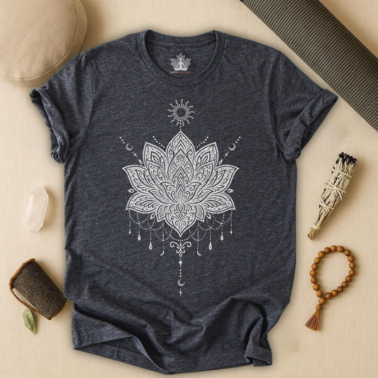 Celestial Lotus – Mystic Yoga Tee