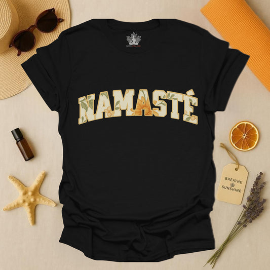 Floral Namasté – Zen Spirit Tee