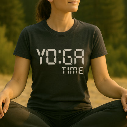 Digital Clock - Yoga O’Clock Tee
