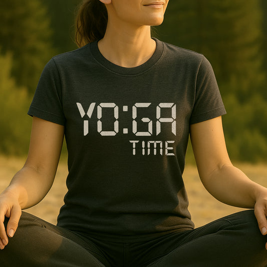 Digital Clock - Yoga O’Clock Tee