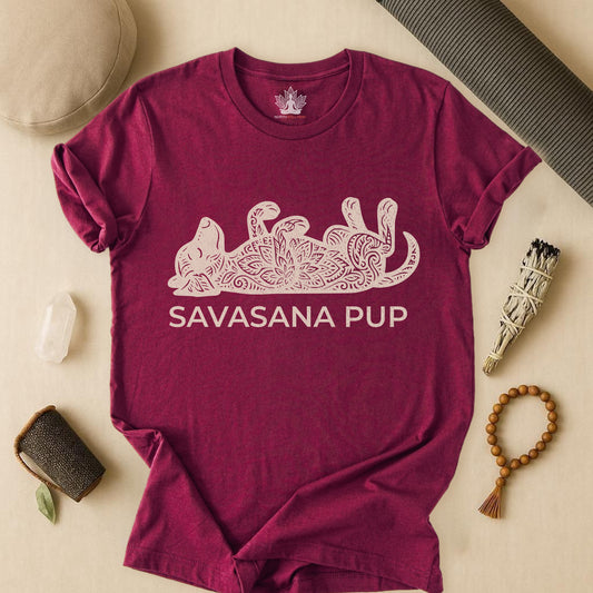Chill Mandala Dog - Savasana Pup Tee